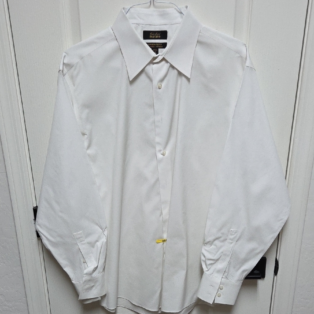 Murano White Dress Shirt Tailored Fit